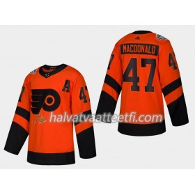 Miesten NHL Philadelphia Flyers Pelipaita Andrew MacDonald 47 Adidas 2019 Stadium Series Authentic